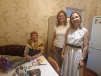 Жизнь как пример стойкости: в станице Григорополисской поздравили 90-летнюю юбиляршу